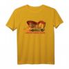 Fast SportsCar Lover T-Shirt mit spanischer Nationalflagge – Unterstützung für Spanien, Muskelauto-Design