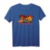 Fast SportsCar Lover T-Shirt mit spanischer Nationalflagge – Unterstützung für Spanien, Muskelauto-Design