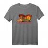 Fast SportsCar Lover T-Shirt mit spanischer Nationalflagge – Unterstützung für Spanien, Muskelauto-Design