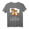 Offizielles Erdmännchen Schlafshirt – Lustiges Tiermotiv für Morgenmuffel, Langschläfer & Bettliebhaber, perfekt für Männer, Frauen & Tierfreunde