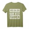 Führerschein bestanden T-Shirt - Lustiges Geschenk für Frischgebackene Fahrer & Fahrprüfungsfeier