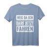 Führerschein bestanden T-Shirt - Lustiges Geschenk für Frischgebackene Fahrer & Fahrprüfungsfeier