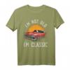 Retro Ich bin nicht alt Ich bin klassisch Auto Grafik T-Shirt – Lustiges Geburtstagsgeschenk für Männer, Väter, Opas & Auto-Fans