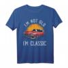 Retro Ich bin nicht alt Ich bin klassisch Auto Grafik T-Shirt – Lustiges Geburtstagsgeschenk für Männer, Väter, Opas & Auto-Fans