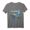 Kinder 5. Geburtstag Geschenk Jungen Mädchen Auto Monster Truck T-Shirt – Perfekt für Geburtstagsfeier & Monster Truck Fans