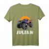Kinder Monster Truck T-Shirt mit Namen Julian – Perfektes Geschenk für kleine Auto- und Truckfans