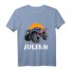 Kinder Monster Truck T-Shirt mit Namen Julian – Perfektes Geschenk für kleine Auto- und Truckfans
