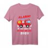 Kinder Ich werde großer Bruder 2020 Feuerwehr Auto Geschenk T-Shirt – Perfekt für die Babyankündigung und Geschwister-Geschenke