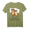 Offizielles Erdmännchen Schlafshirt – Lustiges Tiermotiv für Morgenmuffel, Langschläfer & Bettliebhaber, Perfekt für Männer, Frauen & Tierfreunde