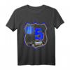 Kinder Polizei T-Shirt zum 5. Geburtstag - Lustiges Geschenk für Jungen und Mädchen mit Polizei Auto Motiv