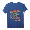 Kinder 5. Geburtstag T-Shirt mit Rennwagen - Cooles Auto Geschenk für Jungen zum 5. Geburtstag & Rennauto Party