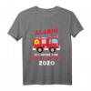 Kinder Ich werde große Schwester 2020 Shirt mit Feuerwehr Auto – Perfektes Geschenk zur Geburt & Babyankündigung für Mädchen