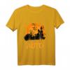 Lustiges Halloween T-Shirt 'Mein Besen ist kaputt, deshalb fahre ich Auto' – Perfekt für Halloween-Partys und Geschenke für Gruselfans