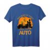 Lustiges Halloween T-Shirt 'Mein Besen ist kaputt, deshalb fahre ich Auto' – Perfekt für Halloween-Partys und Geschenke für Gruselfans