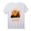 Lustiges Halloween T-Shirt 'Mein Besen ist kaputt, deshalb fahre ich Auto' – Perfekt für Halloween-Partys und Geschenke für Gruselfans