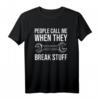 Funny Mechanic Auto Aircraft Mechanic T-Shirt - Lustiges Werkstatt-Design für Mechaniker, Handwerker & Kollegen mit Humor