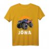 Kinder Monster Truck Name Jona Auto Geschenk T-Shirt – Perfektes Geschenk für kleine Auto- und Monster Truck Fans