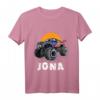 Kinder Monster Truck Name Jona Auto Geschenk T-Shirt – Perfektes Geschenk für kleine Auto- und Monster Truck Fans