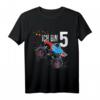 Kinder Geburtstag Shirt Monster Truck für 5 Jahre Jungen und Mädchen – Buntes, lustiges Geburtstags T-Shirt für Kinder
