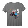 Kinder Geburtstag Shirt Monster Truck für 5 Jahre Jungen und Mädchen – Buntes, lustiges Geburtstags T-Shirt für Kinder