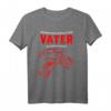 Unterschätze niemals einen Vater beim Auto fahren T-Shirt - Lustiges Auto, Tuning & Mechaniker Geschenk für Autofans, Raser & Werkstattprofis