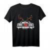 Vintage Auto Rentier T-Shirt – Lustiges Weihnachts-Trikot für Oldtimer-Fans & Auto-Enthusiasten als Geschenk