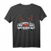 Vintage Auto Rentier T-Shirt – Lustiges Weihnachts-Trikot für Oldtimer-Fans & Auto-Enthusiasten als Geschenk