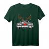 Vintage Auto Rentier T-Shirt – Lustiges Weihnachts-Trikot für Oldtimer-Fans & Auto-Enthusiasten als Geschenk