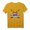 Vintage Auto Rentier T-Shirt – Lustiges Weihnachts-Trikot für Oldtimer-Fans & Auto-Enthusiasten als Geschenk