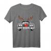 Vintage Auto Rentier T-Shirt – Lustiges Weihnachts-Trikot für Oldtimer-Fans & Auto-Enthusiasten als Geschenk