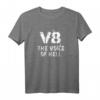 V8 The Voice of Hell T-Shirt - Klassisch geschnittenes Autozubehör & Geschenk für V8 Fans
