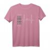 VR6 Turbo Motor Heartbeat T-Shirt - 6 Zylinder Zündreihenfolge für Tuner, Schrauber & Motorsportfans als Geschenk für Tuningtreffen & Motorsport