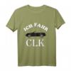 Ich fahr CLK Auto T-Shirt - Perfektes Vatertag Geschenk für Mercedes CLK Fans und Autoliebhaber