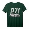 Crown Vic P71 Auto-Abfangkorb T-Shirt – Weißes Polizei Auto Geschenk für Männer und Frauen, Perfekt für Geburtstage, Halloween & Weihnachten
