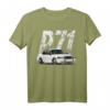 Crown Vic P71 Auto-Abfangkorb T-Shirt – Weißes Polizei Auto Geschenk für Männer und Frauen, Perfekt für Geburtstage, Halloween & Weihnachten
