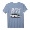 Crown Vic P71 Auto-Abfangkorb T-Shirt – Weißes Polizei Auto Geschenk für Männer und Frauen, Perfekt für Geburtstage, Halloween & Weihnachten