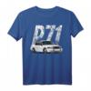 Crown Vic P71 Auto-Abfangkorb T-Shirt – Weißes Polizei Auto Geschenk für Männer und Frauen, Perfekt für Geburtstage, Halloween & Weihnachten