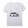 Crown Vic P71 Auto-Abfangkorb T-Shirt – Weißes Polizei Auto Geschenk für Männer und Frauen, Perfekt für Geburtstage, Halloween & Weihnachten