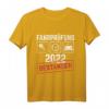 Führerschein Bestanden T-Shirt 2022 - Cooles Motiv für Fahrschüler & Fahranfänger als Geschenk zum Erfolg