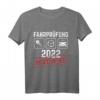 Führerschein Bestanden T-Shirt 2022 - Cooles Motiv für Fahrschüler & Fahranfänger als Geschenk zum Erfolg