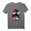 Kroatien Mädchen Kroatien Frau Stolz Kroatien Flagge T-Shirt – Für Kroatien- und Kanada-Fans, Nationalstolz, Geschenkidee