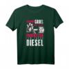 Ich fahre Diesel Lustiges Auto T-Shirt mit Hubraum Skull - Perfektes Geschenk für Autofahrer, Mechaniker & Schrauber zu Weihnachten, Geburtstag & Vatertag