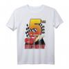 Pixar Cars Lightning McQueen 5. Geburtstag Peel Out T-Shirt – Officially Licensed Kinder T-Shirt für den Kindergeburtstag