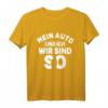 Mein Auto und ich wir sind so Tuning Turbo Geschenk T-Shirt - Perfekt für Autoliebhaber, Tuning Fans & Motorsport Begeisterte zum Vatertag & Weihnachten