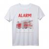 Alarm ich bin jetzt ein Schulkind Feuerwehr Auto Einschulung T-Shirt – Perfektes Geschenk zum Schulanfang für Jungen und Mädchen