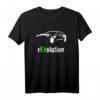 Elektroauto rEVolution EV E-Auto Zero Emission T-Shirt – Perfektes Geschenk für Elektro- und Hybridfahrer, Umweltbewusst & Stylisch