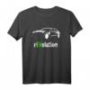 Elektroauto rEVolution EV E-Auto Zero Emission T-Shirt – Perfektes Geschenk für Elektro- und Hybridfahrer, Umweltbewusst & Stylisch