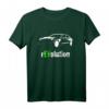 Elektroauto rEVolution EV E-Auto Zero Emission T-Shirt – Perfektes Geschenk für Elektro- und Hybridfahrer, Umweltbewusst & Stylisch