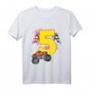 Kinder T-Shirt zum 5. Geburtstag mit Monster Truck, Auto und Flaggen - Perfekt für Jungen, Kindergeburtstag & Party