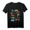 Kinder 3 Jahre Fahrzeuge Jungen T-Shirt mit Feuerwehrauto, Bagger & Co. - Perfekt für den 3. Geburtstag & Kinderparty